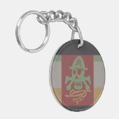 PORTE-CLÉS PIRATE SEVEN SKULL BY MASANSER PIXELAT (Devant gauche)