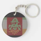 PORTE-CLÉS PIRATE SEVEN SKULL BY MASANSER PIXELAT (Dos)