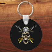 Porte-clés Pirate Skull Ghost Ship Smuggler Porte - clé (Recto)
