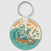 Porte-clés Pirate Squelette Été Effrayant (Verso)