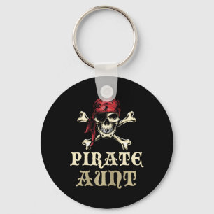 Porte-clés Pirate Tante Skull Correspondant Grand-mère Hallow