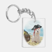 Porte-clés Pirate Westie (Devant gauche)