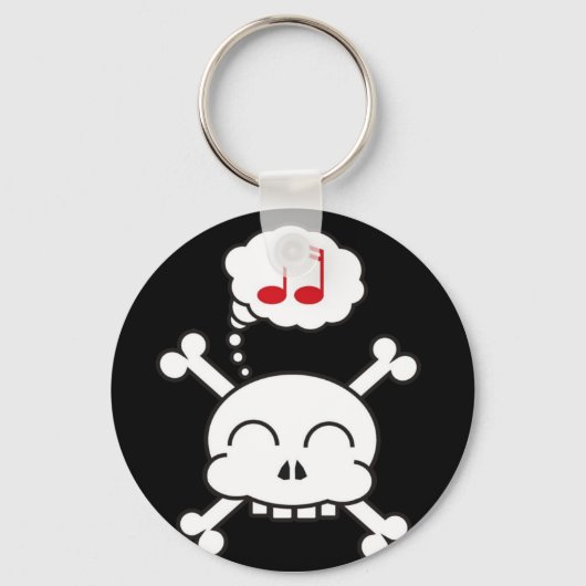 Porte-clés pirates R heureux (Recto)