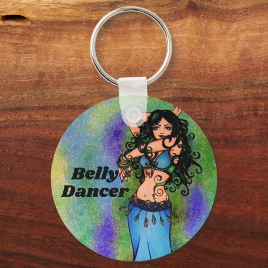 Porte-clés Pisces Belly Dancer Porte - clé (Verso)