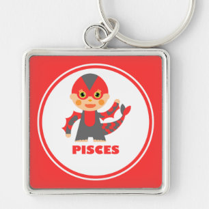 Porte-clés Pisces est mon signe zodiaque