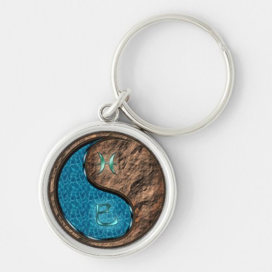 Porte-clés Pisces et Serpent de Terre (Devant)
