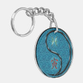 Porte-clés Pisces et tigre d'eau (Devant gauche)