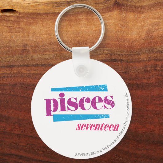 Porte-clés Pisces violet (Recto)