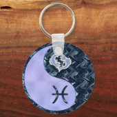 Porte-clés Pisces Yin Yang (Recto)