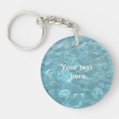 Porte-clés Piscine Abstrait d'été (Devant)