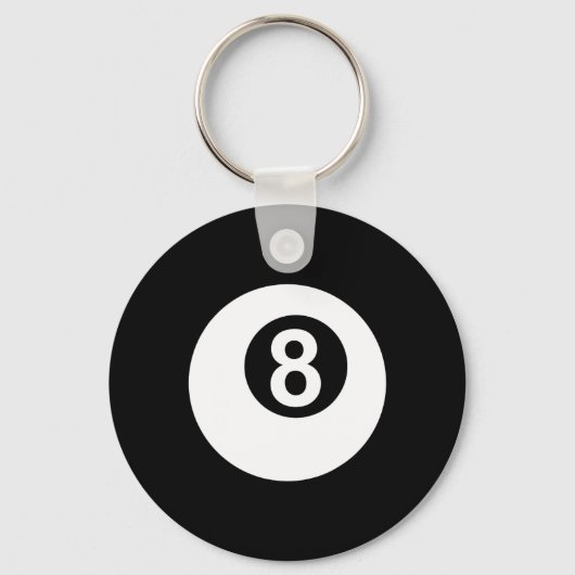 Porte-clés Piscine Billard américain Drapeau cadeau (Recto)