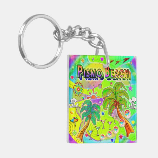 Porte-clés Pismo Beach Mind Focus Keychain (Devant gauche)