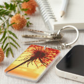 Porte-clés pissenlit (Devant droit)