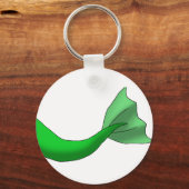 Porte-clés Piste de sirène verte (Recto)