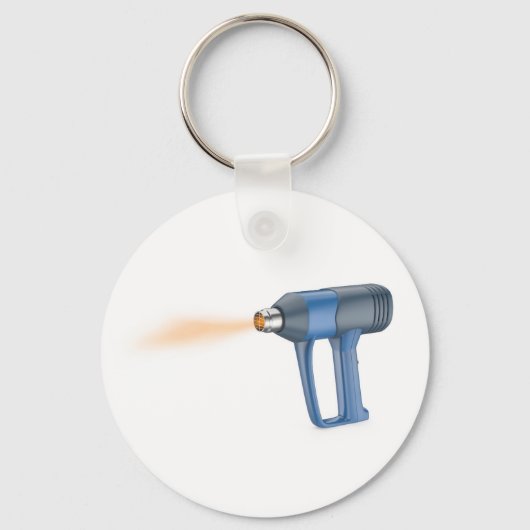 Porte-clés Pistolet à chaleur industrielle électrique (Recto)