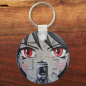 Porte-clés pistolet à manga (Recto)