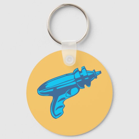 Porte-clés Pistolet laser à rayons Sci-Fi (Recto)