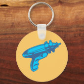 Porte-clés Pistolet laser à rayons Sci-Fi (Recto)