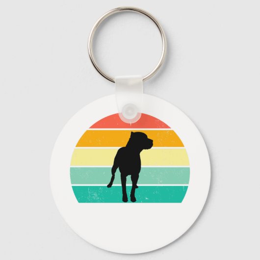 Porte-clés Pit Bull (Recto)
