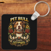 Porte-clés Pit Bull : Force Douce (Verso)