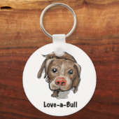 Porte-clés Pitbull (Recto)