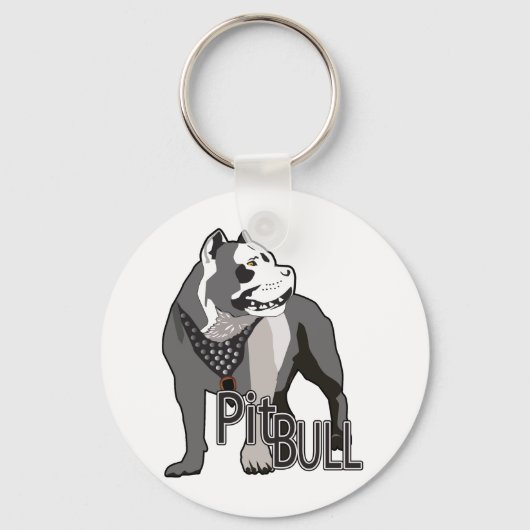 Porte-clés Pitbull (Recto)