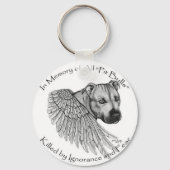 Porte-clés pitbull (Recto)