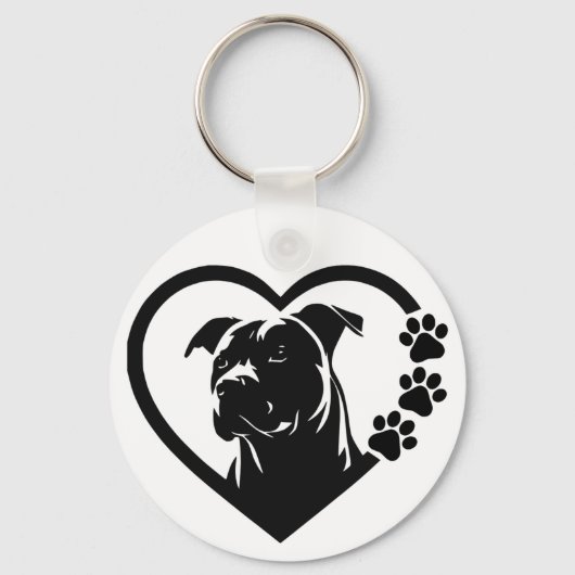 Porte-clés Pitbull (Recto)