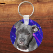 Porte-clés Pitbull Space (Recto)