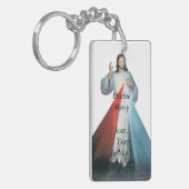 Porte-clés Pitié divine Jeus, je fais confiance dans vous ! (Devant gauche)
