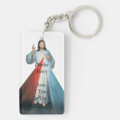 Porte-clés Pitié divine Jeus, je fais confiance dans vous ! (Dos)