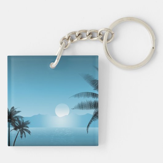 Porte-clés Pittoresque nocturne (Dos)