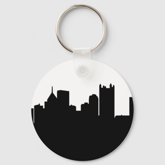 Porte-clés Pittsburgh City Skyline (Recto)