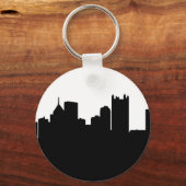 Porte-clés Pittsburgh City Skyline (Recto)