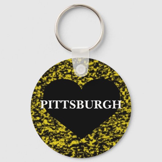 Porte-clés Pittsburgh Heart (Recto)