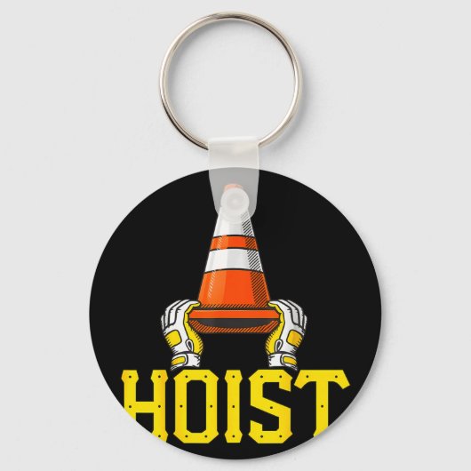 Porte-clés Pittsburgh hisse le cône de signalisation (Recto)