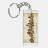 Porte-clés Pittsburgh Pennsylvanie (Devant gauche)