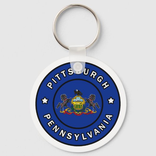 Porte-clés Pittsburgh Pennsylvanie (Recto)