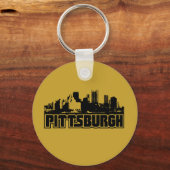 Porte-clés Pittsburgh Skyline (Recto)