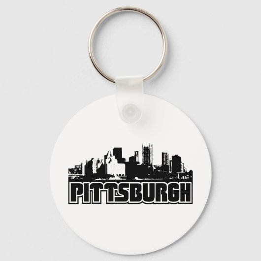 Porte-clés Pittsburgh Skyline (Recto)