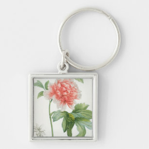 Porte-clés Pivoine, 1799 (copie de pointillé de couleur)