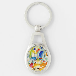 Porte-clés PixDezines Kandinsky 1913 Bataille Navale Improv 3