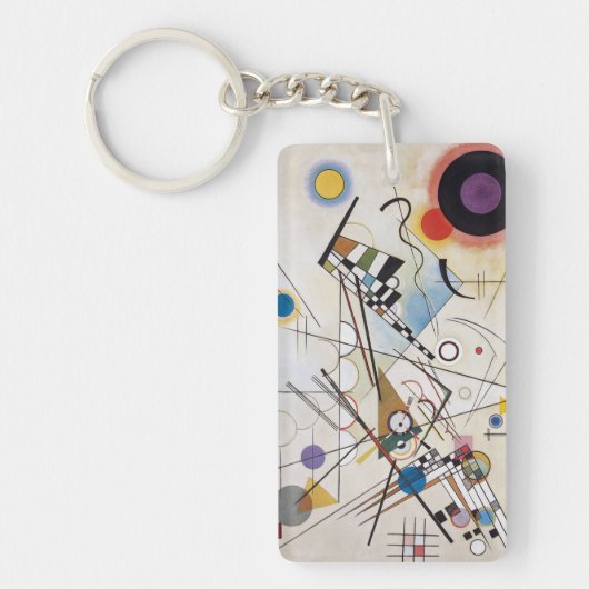 Porte-clés PixDezines Kandinsky 1923 Composition VIII (Devant)