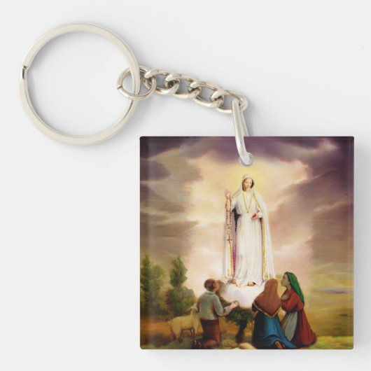 Porte-clés PixDezines Notre Dame de Fatima (Devant)