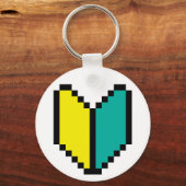 Porte-clés Pixel 8 bits Wakaba / Mark Shoshinsha (Recto)