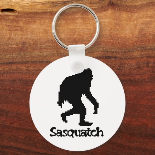 Porte-clés Pixel Art Sasquatch (Recto)