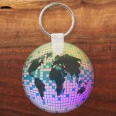 Porte-clés Pixel Globe (Recto)