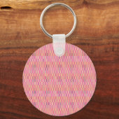 Porte-clés Pixels roses (Recto)