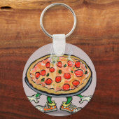 Porte-clés Pizza (Recto)