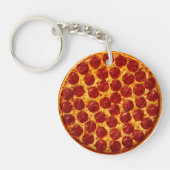Porte-clés Pizza de pepperoni (Devant)